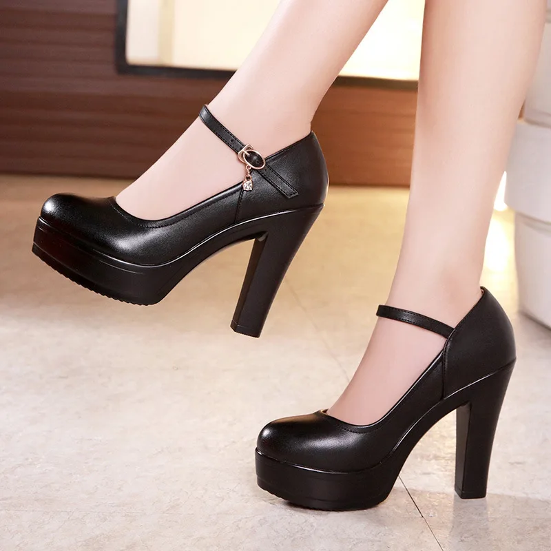 Women'S Formal Wear To A Wedding - Scarpe con Tacco Alto a Blocco