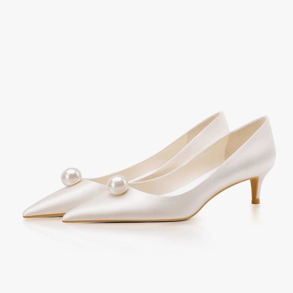 Women'S Formal Wear To A Wedding - Nuove Scarpe da Sposa Bianche in
