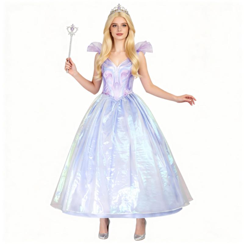Women'S Formal Wear To A Wedding - Costume da Cosplay Glinda dei Film