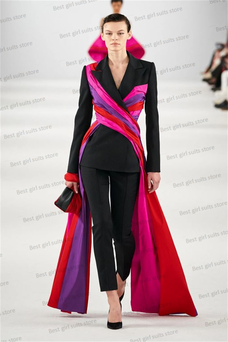 Women Formal Wear Coat - Completo da donna in passerella Blazer