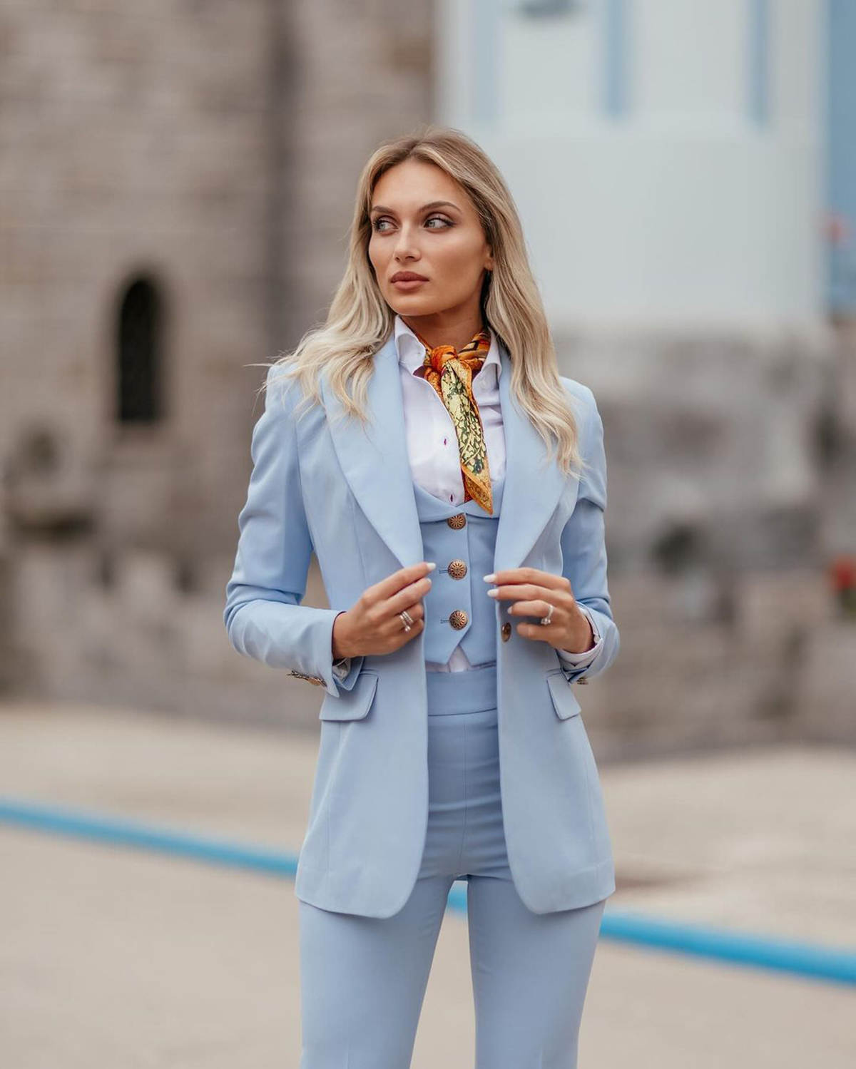 Completo Formale da Donna Blu  - Women'S Formal Jackets To Wear With Dresses recensione e prezzo
