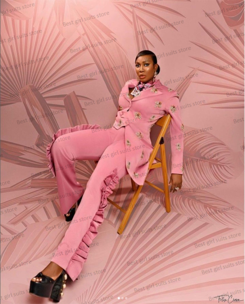 Set completo da donna rosa da  - Women Formal Wear Coat recensione e prezzo