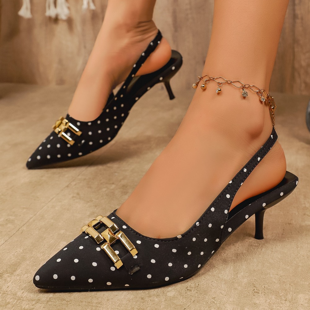 Sandali con tacco a spillo a p - Kitten Heel Women recensione e prezzo