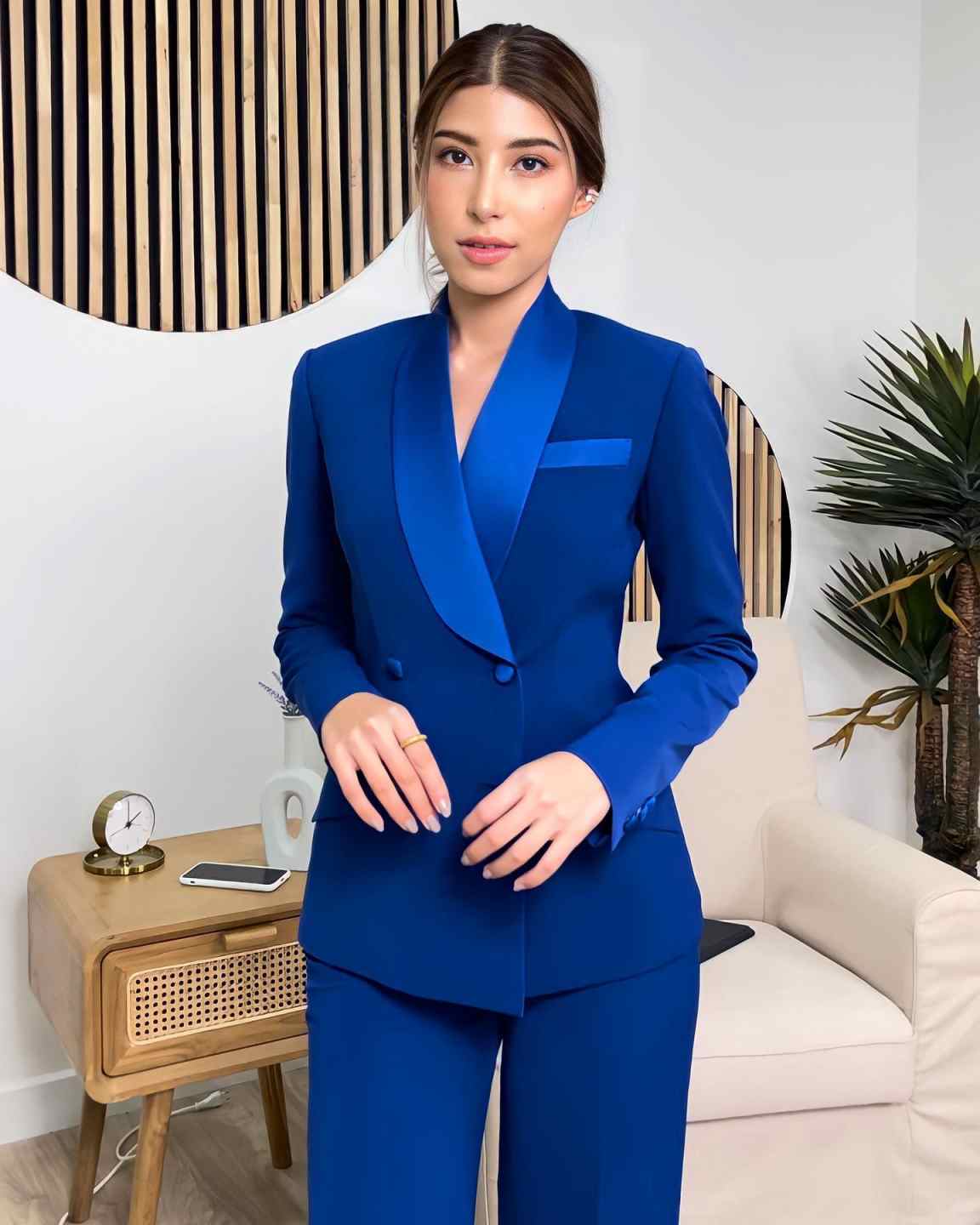 Completo Giacca Blu Reale da D - Women'S Formal Jackets To Wear With Dresses recensione e prezzo