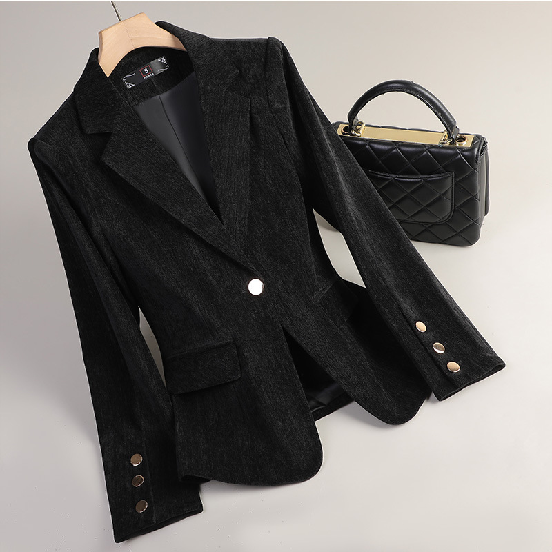 Blazer in Velluto Giallo Oro p - Women Formal Wear Coat recensione e prezzo