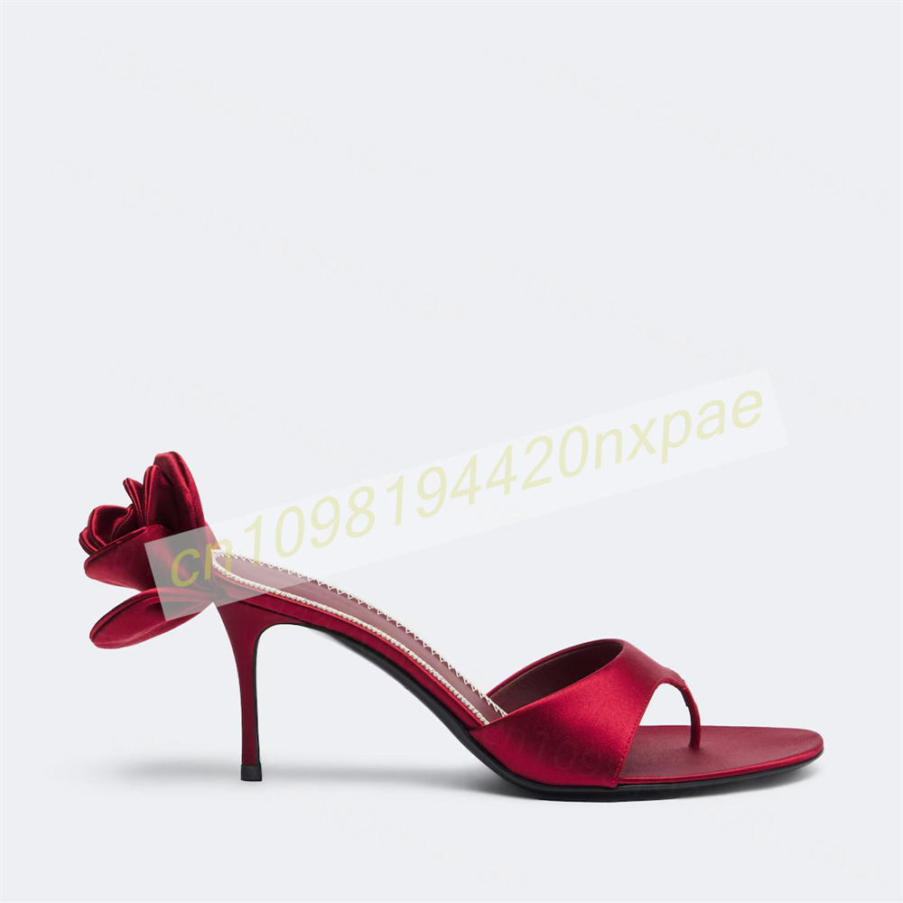 Sandali da donna rosso in raso - Women'S Formal Wear To A Wedding recensione e prezzo