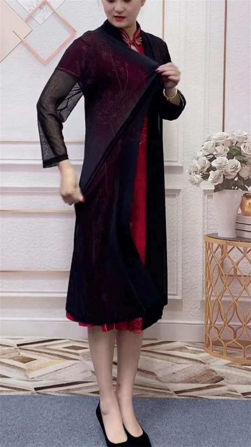 Indossa un nuovo scialle in re - Elderly Women Formal Wear recensione e prezzo