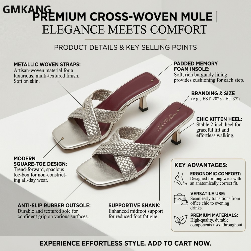 Mules con tacco a spillo a pun - Kitten Heel Women recensione e prezzo