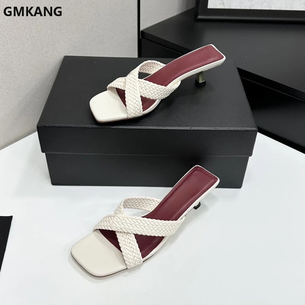 Mules con tacco a spillo a pun - Kitten Heel Women recensione e prezzo