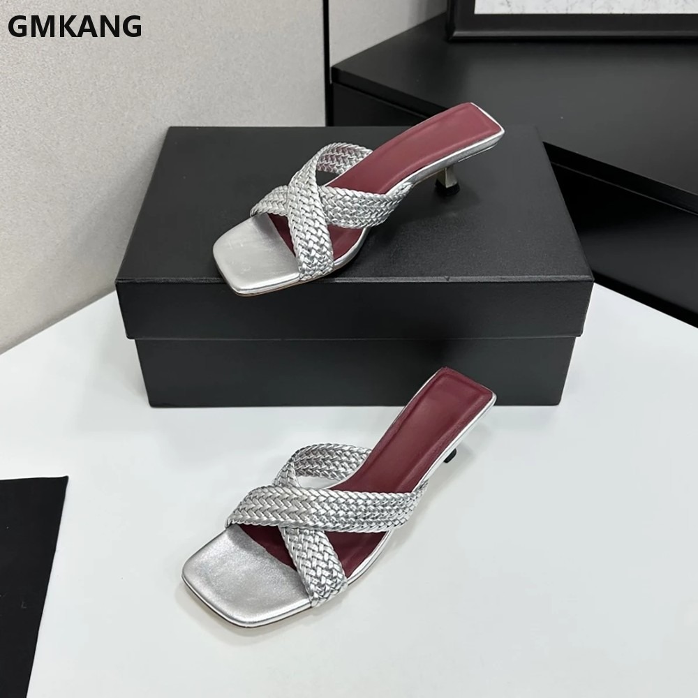 Mules con tacco a spillo a pun - Kitten Heel Women recensione e prezzo